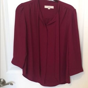 Cabernet Loft Blouse